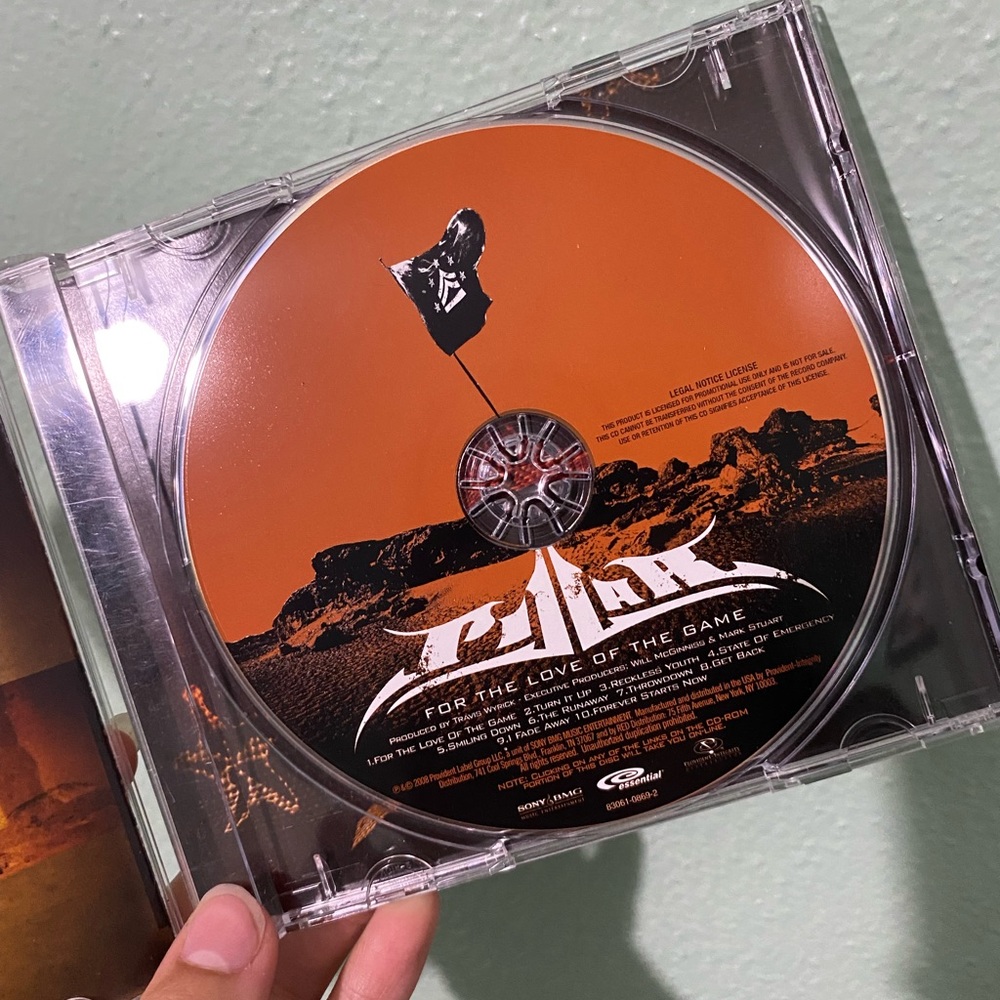 Pillar- For the love of the game CD